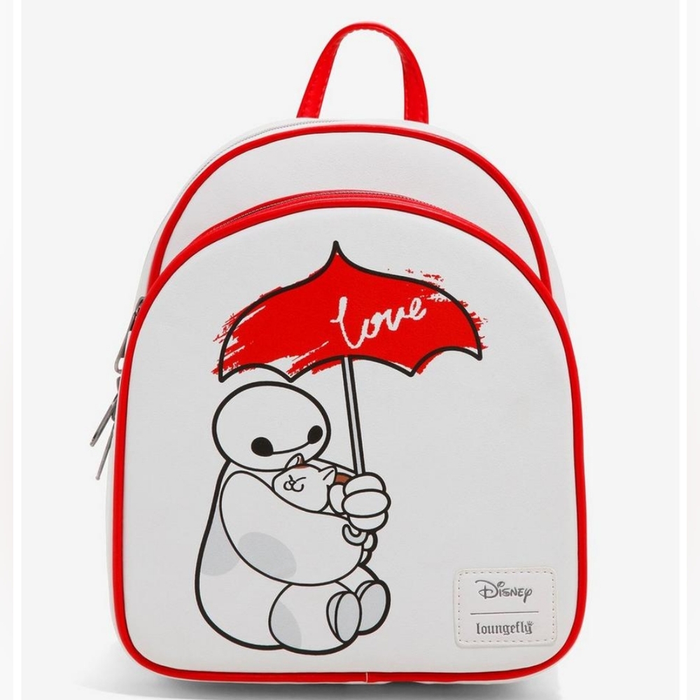 Loungefly Disney Big Hero 6 Baymax Umbrella Mini Backpack